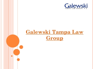 Bankruptcy Attorney Tampa FL