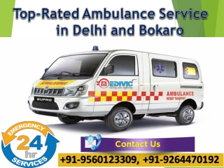 Advanced Life-Support Emergency Ambulance Service in Delhi by Medivic