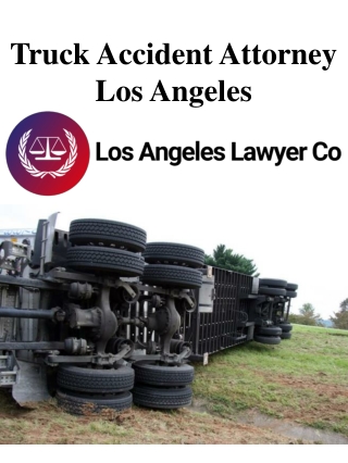 Truck Accident Attorney Los Angeles