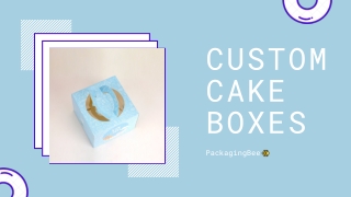 100% Customized Cake Boxes wholesale