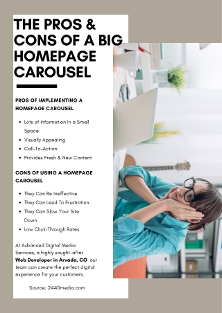 The Pros & Cons Of A Big Homepage Carousel