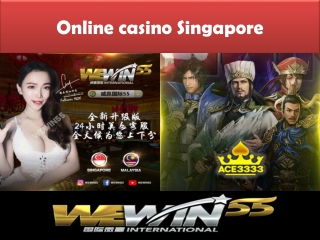 your luck on online casino singapore