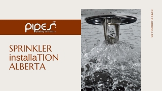 Best-Quality Sprinkler Installation Alberta by Professionals