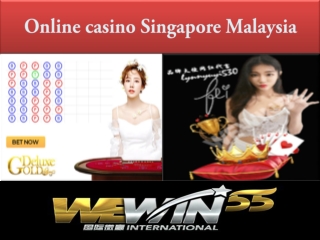 Try out online casino Singapore Malaysia which is available on applications