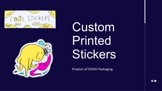 Custom Stickers | Make Your Own Custom Printed Stickers