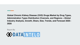 Chronic Kidney Disease (CKD) Drugs Market