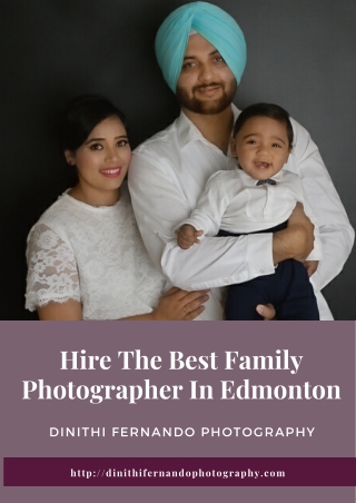 Hire The Best Family Photograper in Edmonton