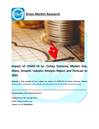 Impact of COVID-19 on Turkey Economy Market