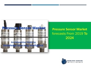 Pressure Sensor Market to grow at a CAGR of  7.33%  (2017 -2023)