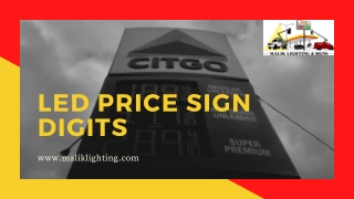 LED Price sign Digits- Gas Station Price Signs-maliklighting.com