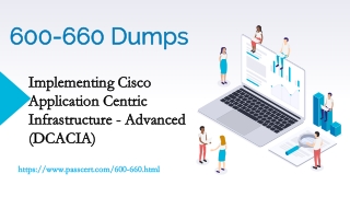 Cisco 600-660 DCACIA Exam Dumps