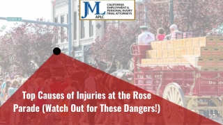 Top Causes of Injuries at the Rose Parade (Watch Out for These Dangers!)