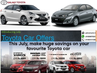 Best Toyota Car Offers July