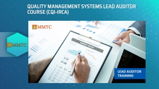 ISO 9001 Lead Auditor Certification Course in Qatar