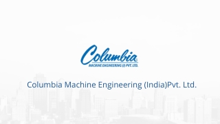 Features of Columbia Fl1000 8 Feet Floor Level Palletizer