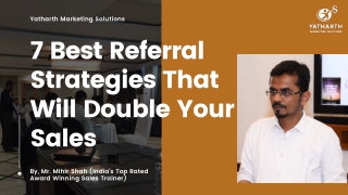 7 Best Referral Strategies That Will Double Your Sales