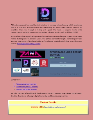 Hire Best digital marketing service in Canada
