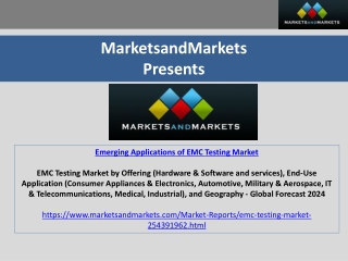 Emerging Applications of EMC Testing Market