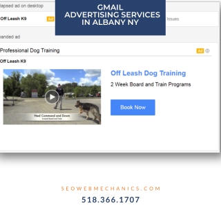 Gmail Advertising Services in Albany NY