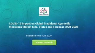 COVID-19 Impact on Global Traditional Ayurvedic Medicines Market Size, Status and Forecast 2020-2026