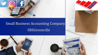 Small Business Accounting Company - SBSGreenville