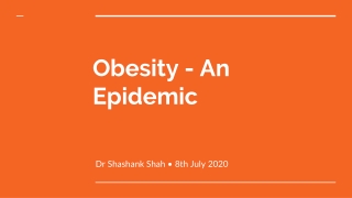 Obesity - An Epidemic | Obesity In India | Diseases caused by Obesity