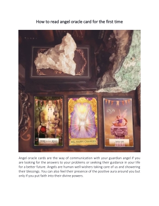 Free Angel Card Reading – Spiritual Aloha