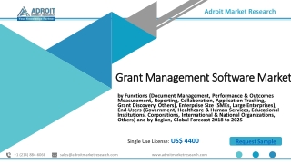 Grant Management Software Market 2020 |Global Industry Analysis by Trend & Growth Forecast 2025