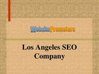 SEO Company Serving Los Angeles