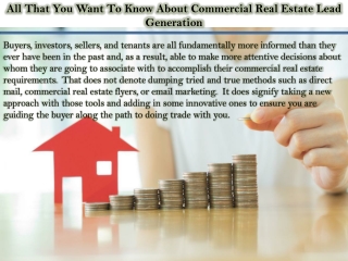 All That You Want To Know About Commercial Real Estate Lead Generation