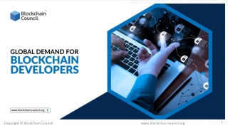 Global Demand For Blockchain Developers