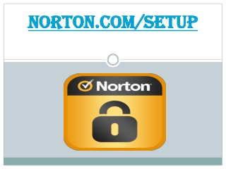 Norton.com/setup