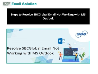 1-800-316-3088 Steps to Resolve SBCGlobal Email Not Working with MS Outlook