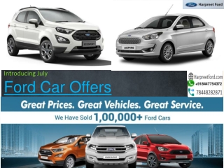 Best Ford Car offers July