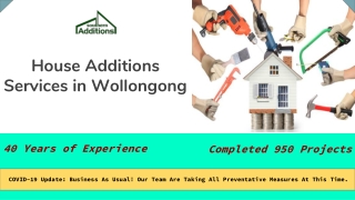 House Additions Services in Wollongong