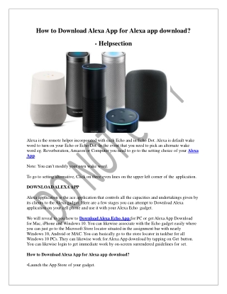 How to Setup & Connect Echo Dot - Helpsection