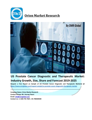 US Prostate Cancer Market Size, Share, Analysis, Industry Report and Forecast to 2025