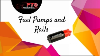 Fuel Pumps and Rails For Vehicle in Canada