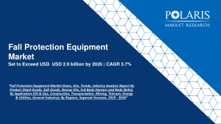 Fall Protection Equipment Market Size Worth $2.9 Bn by 2026