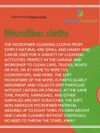 Microfiber Cloths