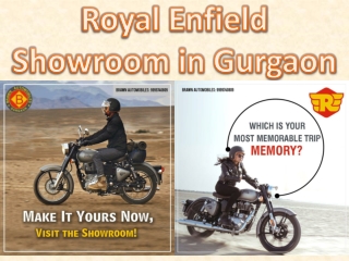 Top Rated Royal Enfield Showroom in Gurgaon Service Center