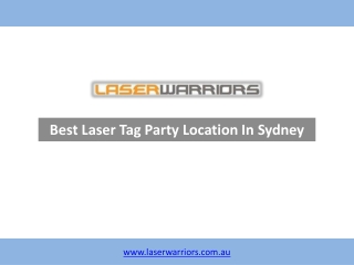 Best Laser Tag Party Location In Sydney