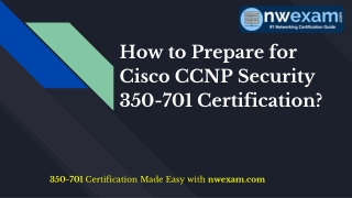 New Cisco 350-701 | CCNP Security Exam  Question and Answers