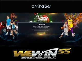 CMD368 has been introducing 3 years before and becomes the best online casino in Malaysia