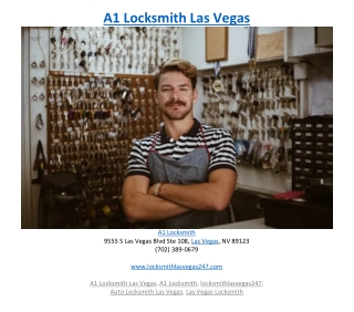 A1 Locksmith Las Vegas