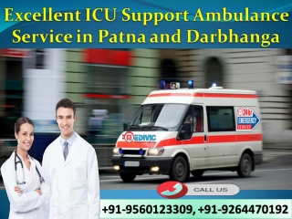 Utilize Top-Listed Emergency Ambulance Service in Patna by Medivic