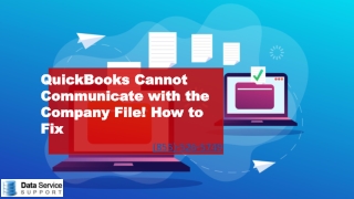 Troubleshooting Tips for QuickBooks Cannot Communicate with the Company File