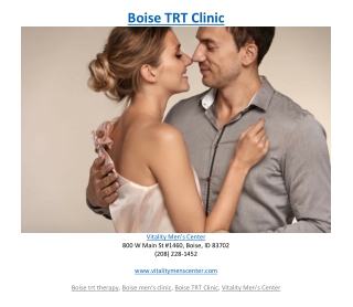 Boise TRT Clinic