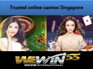 one of the trusted online casinos Singapore which are better