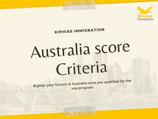 Australia score Criteria